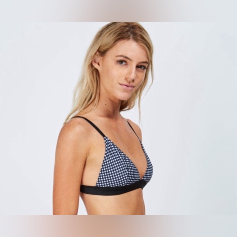 Daze Days Gingham Bikini in black